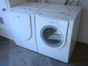 Bosch washer and dryer in bonus room of Tempe rental house