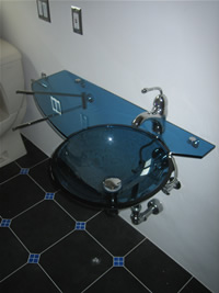 Spa-like master bathroom in Tempe rental home